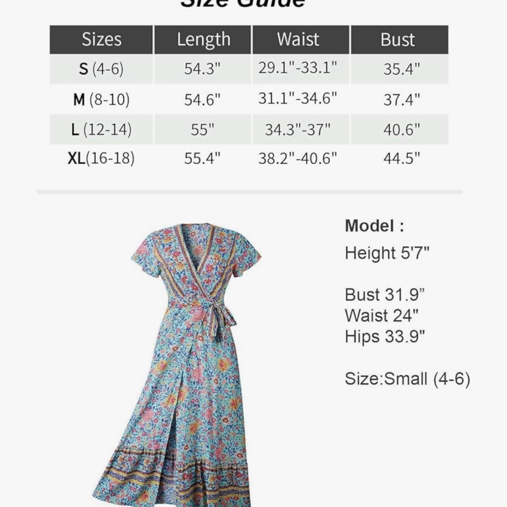 Wrap Dress - Picture 3 of 3